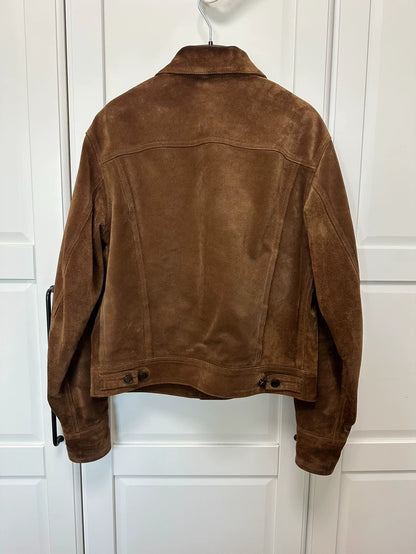 Saint Laurent Men's Suede Jacket