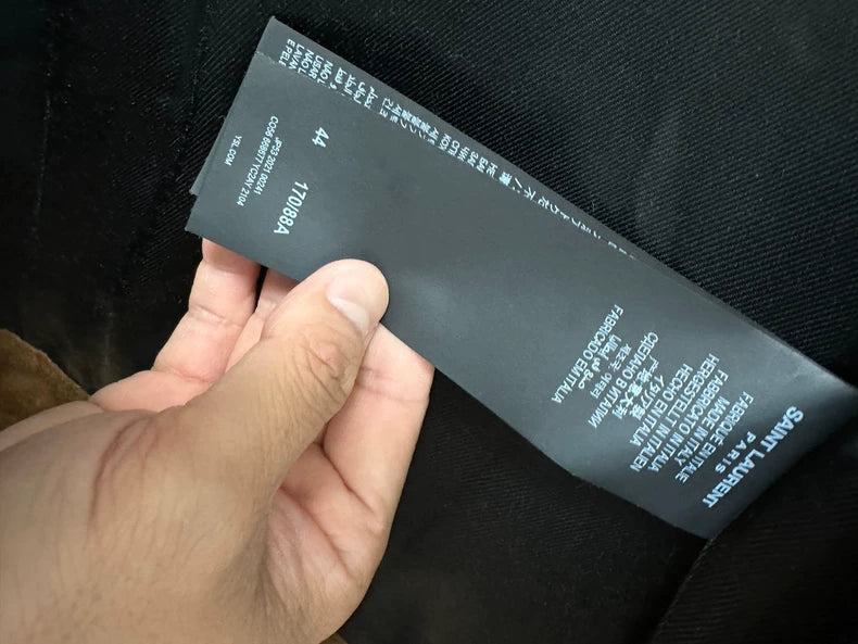 Saint Laurent Men's Suede Jacket