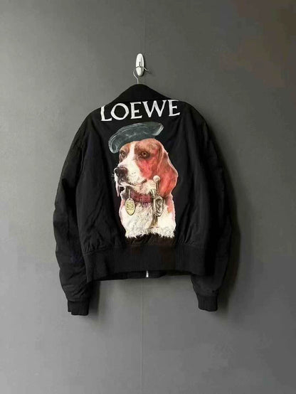 Loewe Cotton Jacket with Dog Design