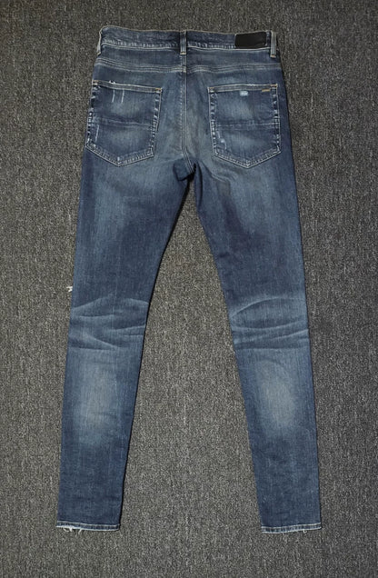 Amiri Distressed Knee Denim Jeans-yf