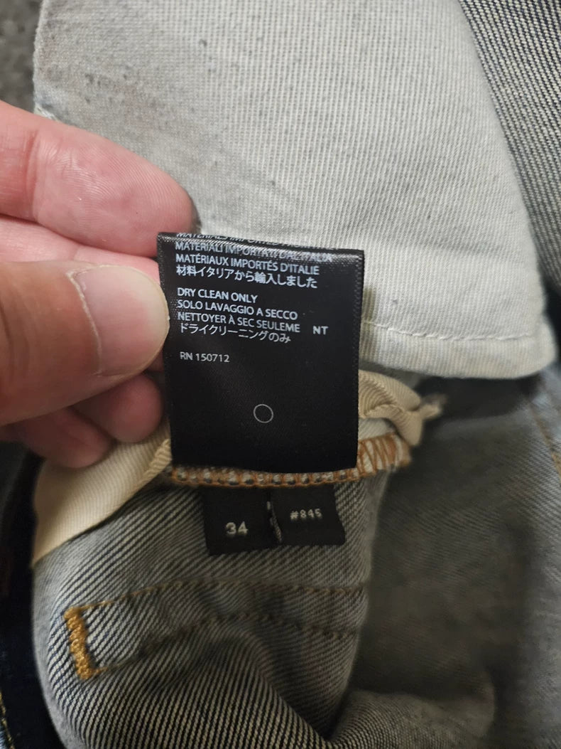 Amiri Distressed Knee Denim Jeans-yf