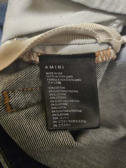 Amiri Distressed Knee Denim Jeans-yf