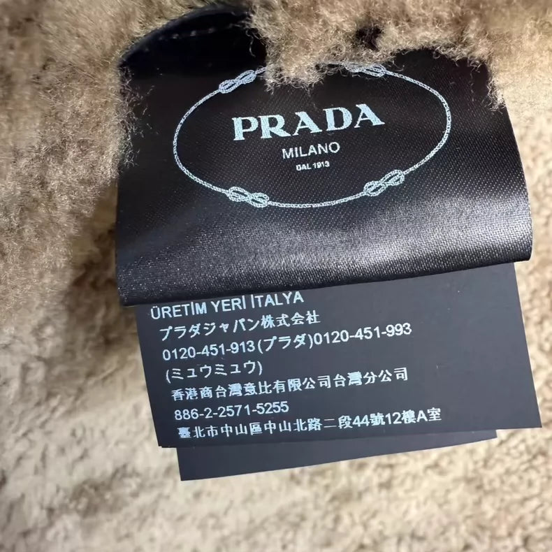 Prada Shearling Jacket Outerwear