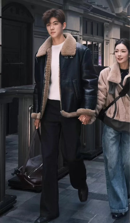 Prada Shearling Jacket Outerwear