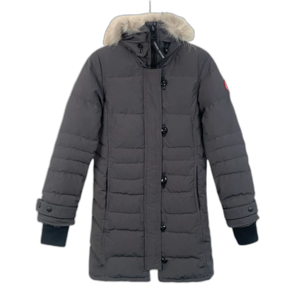 Canada Goose Grey Hooded Down Parka