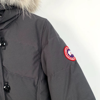 Canada Goose Grey Hooded Down Parka