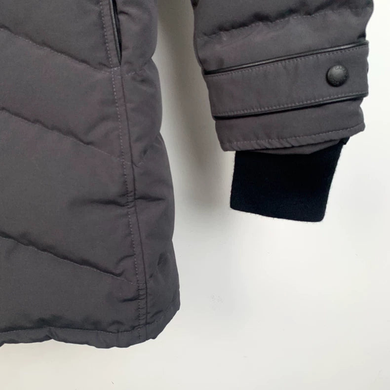Canada Goose Grey Hooded Down Parka