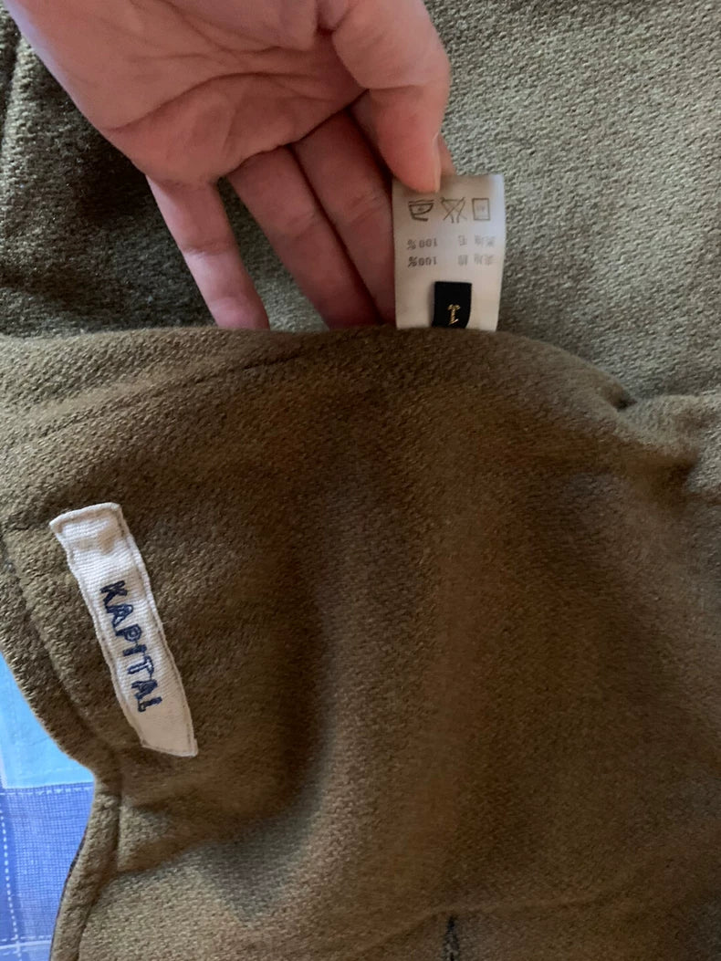 Kapital Vintage Thick Fleece Lined Jacket
