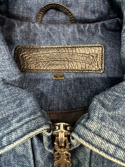 Chrome Hearts Denim Cotton Shirt Jacket-yf