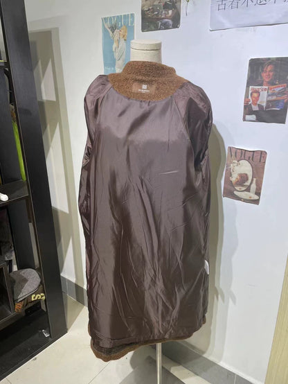 Vintage Givenchy Brown Wool Overcoat