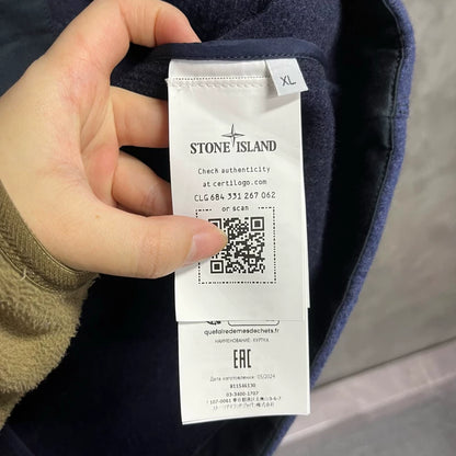 Stone Island Blue Long Sleeve Jacket