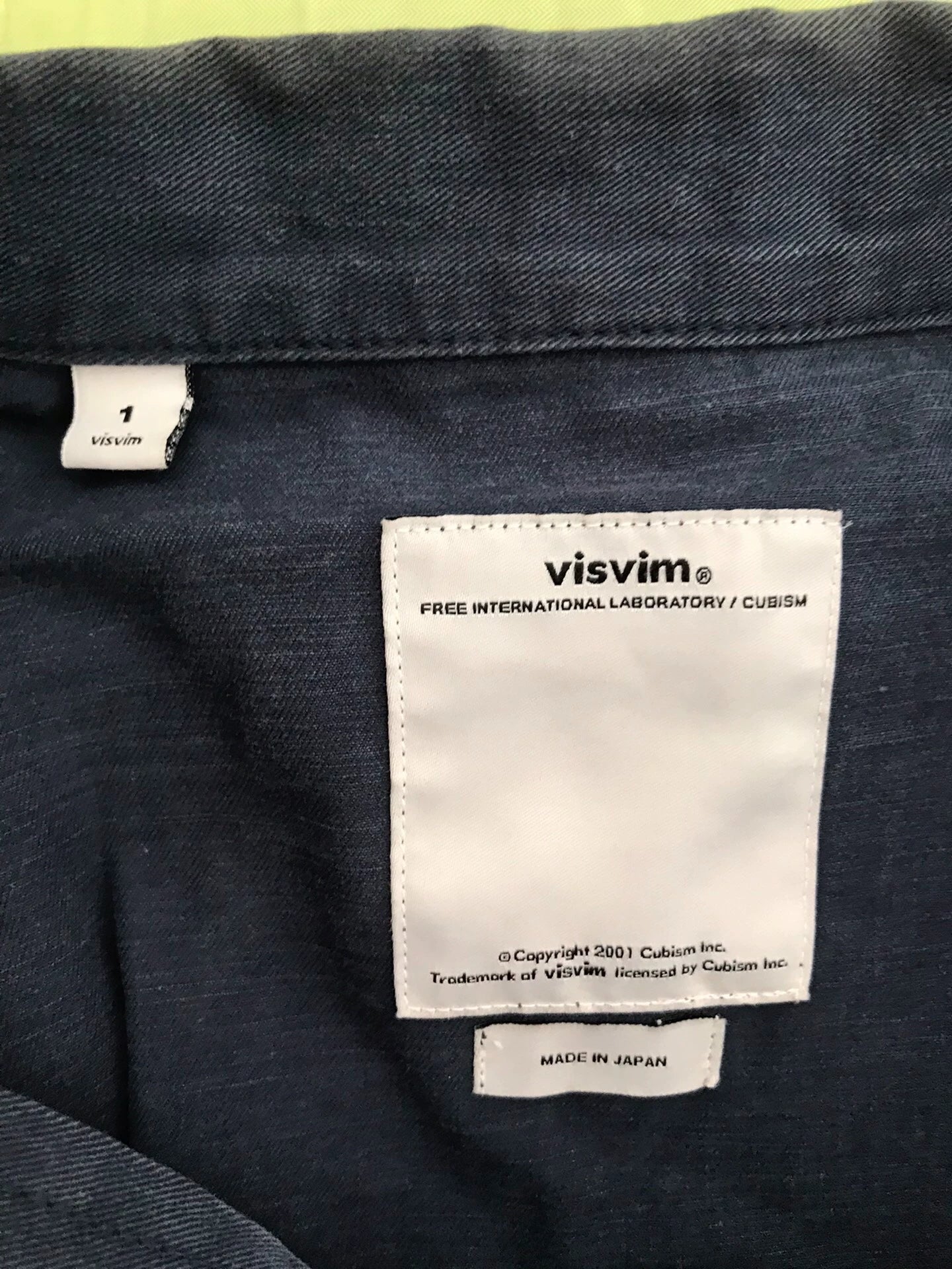 VISVIM KILGORE JACKET DAMAGED