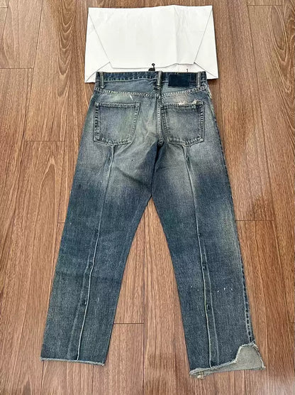 VISVIM JOURNEYMAN PANTS TACKED CRASH 18SS