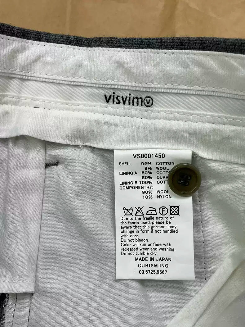 VISVIM's original ZERMATT PANTS