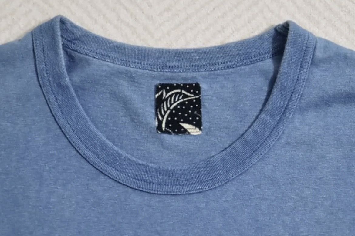 Visvim 21ss ICT Jumbo Tee Dmgd Indigo Tshirt - DMC