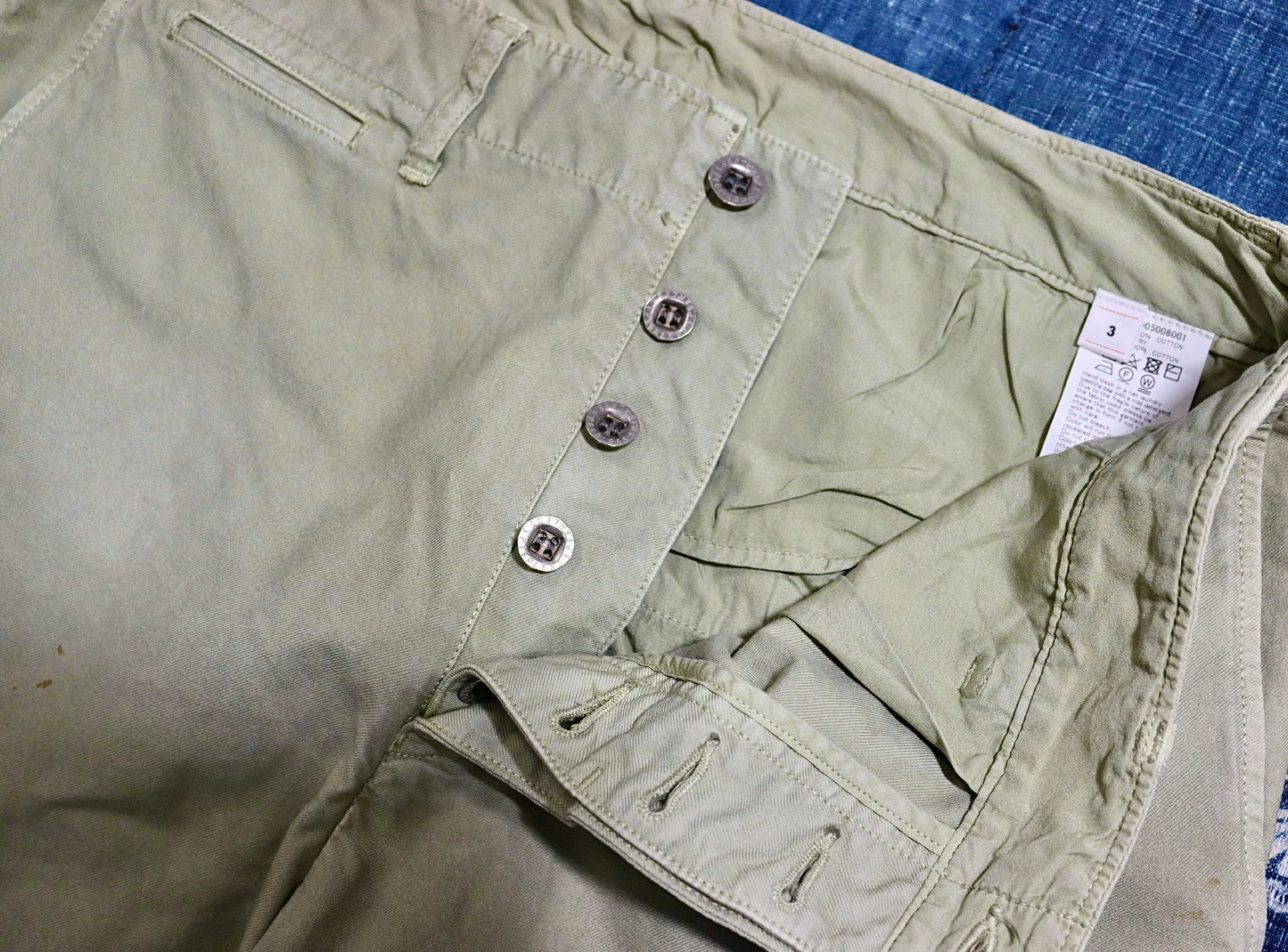 Visvim C/D Field Chino Pants dmgd