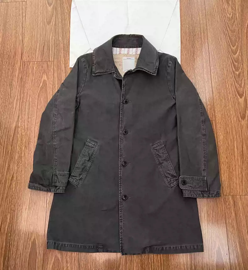 VISVIM 16SS HERGE COAT (DMGD CHINO)