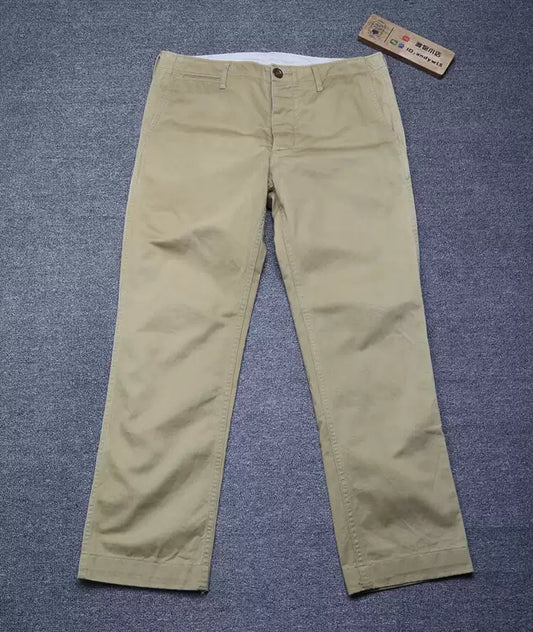 Visvim chino slim khaki pants