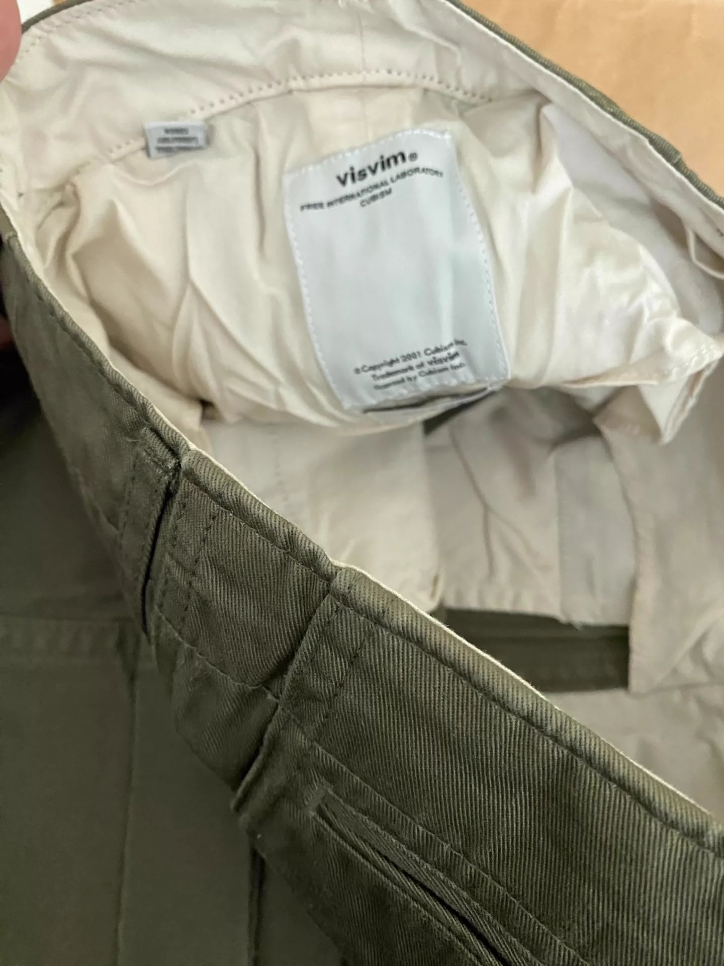 visvim 15ss high water chino pants