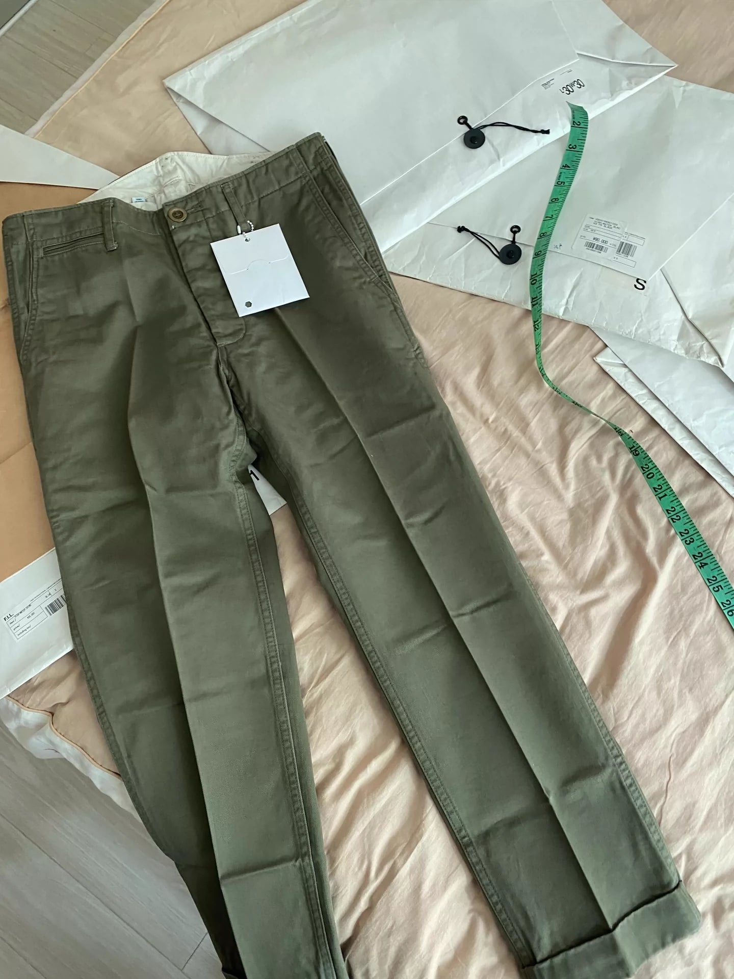 visvim 15ss high water chino pants