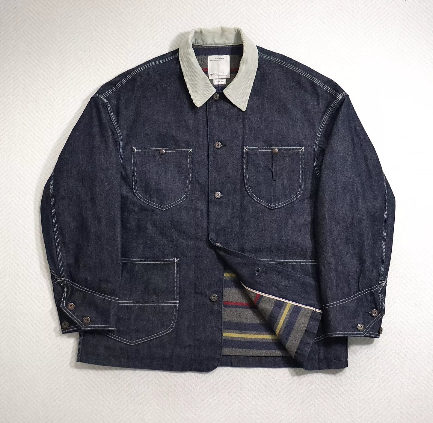 Visvim 22aw Jumbo Coverall Unwashed