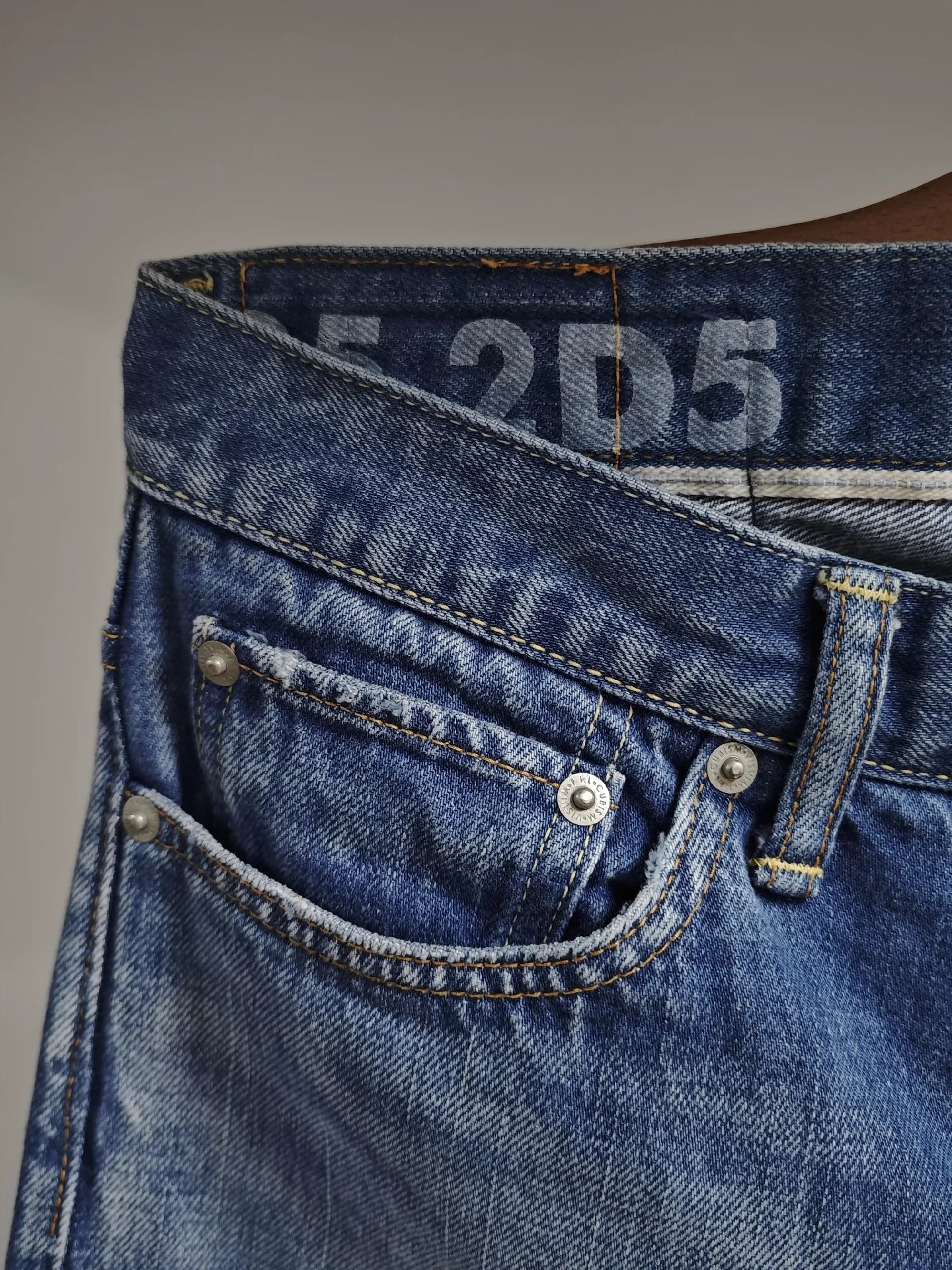 visvim 05.2D5 Blue wash jeans