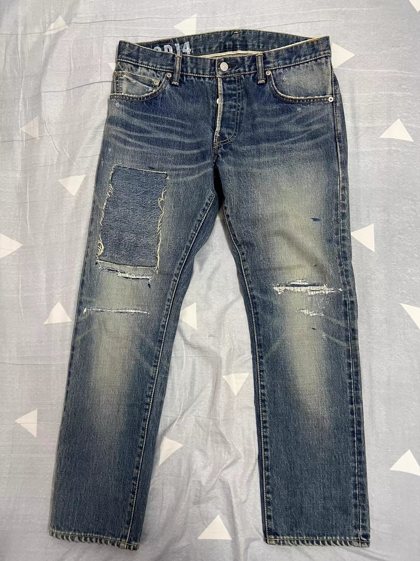 VISVIM 10D14 jeans