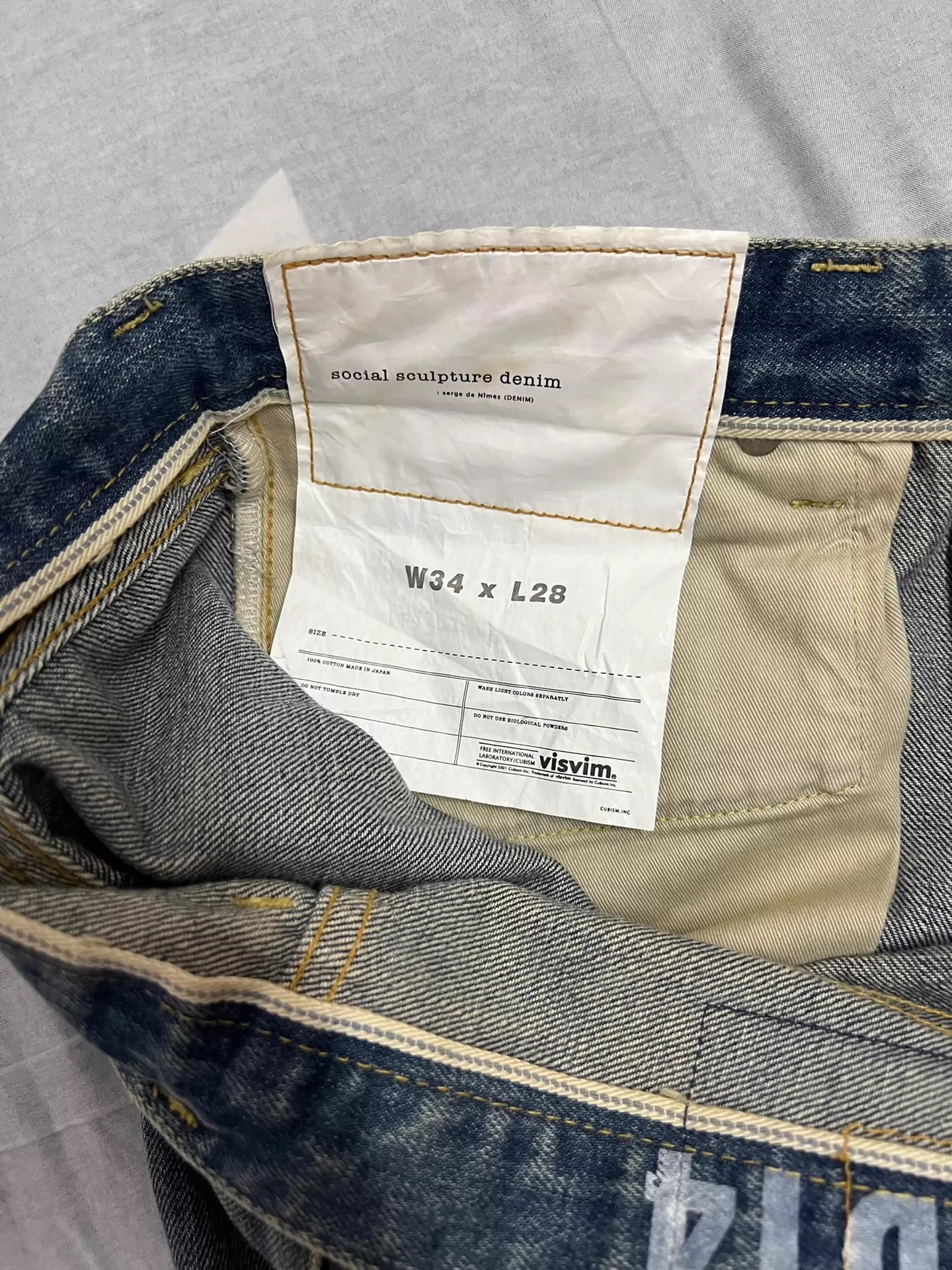 VISVIM 10D14 jeans