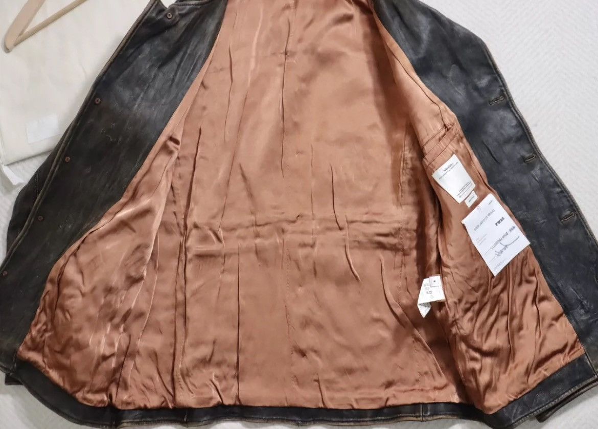 Visvim 22aw Eton Jkt IT leather jacket - DMC