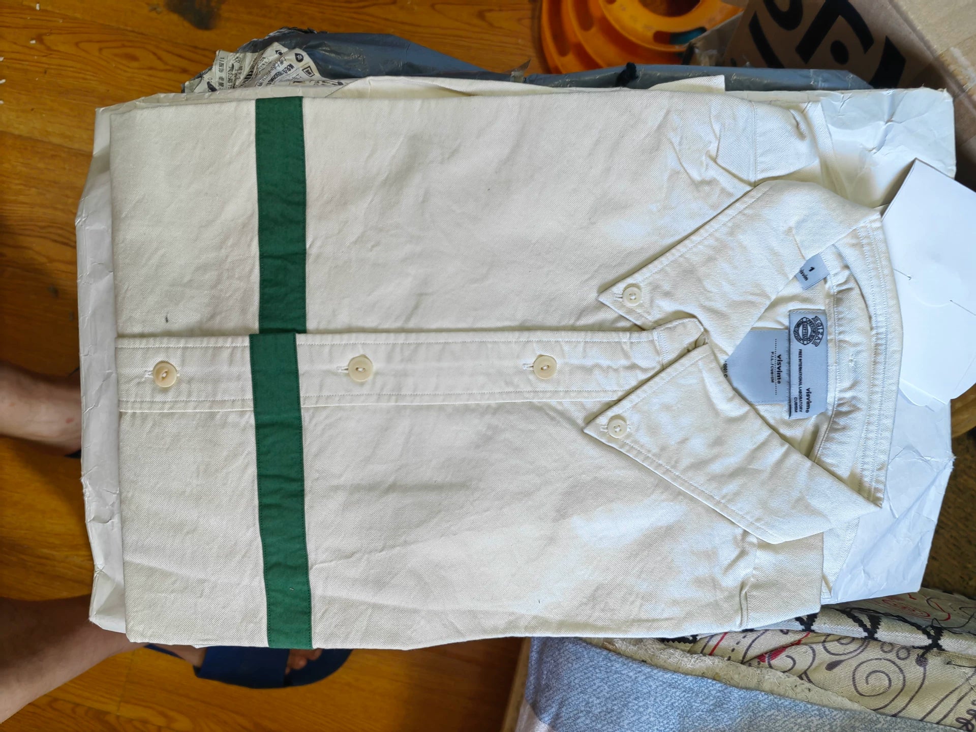 visvim v+v '17 white shirt