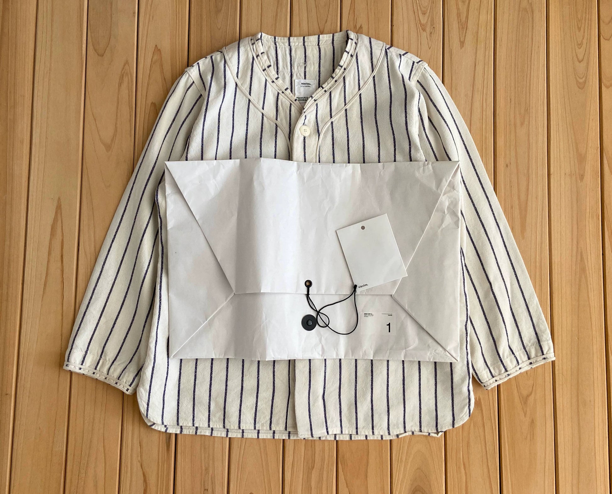 visvim Angora Rabbit hair DUGOUT SHIRT