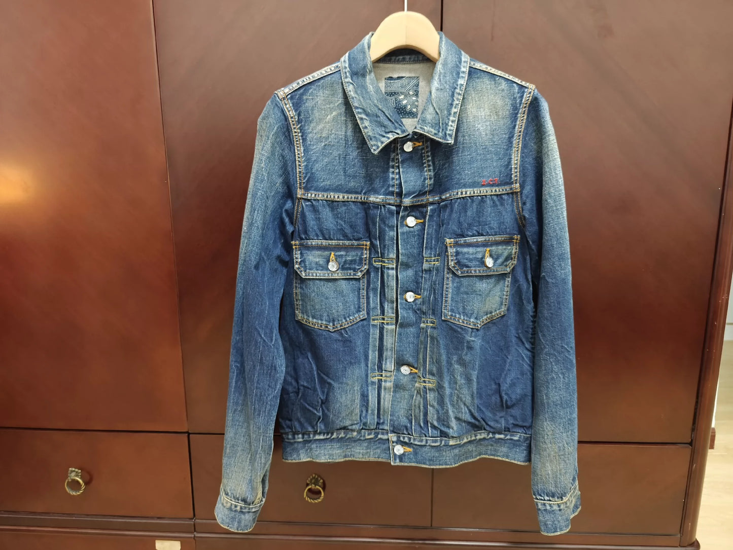 VISVIM ICT JUMBO 101 Dry 3 DENIM JKT