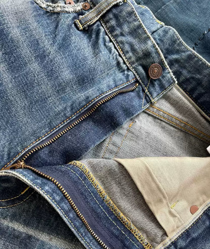 visvim 23aw journeyman pants tacked crash