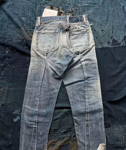 visvim 23aw journeyman pants tacked crash