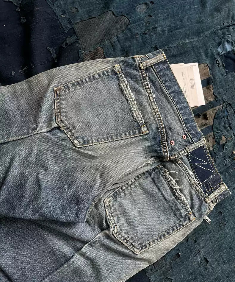 visvim 23aw journeyman pants tacked crash