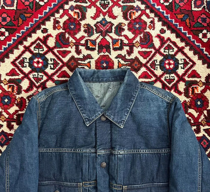 VISVIM 18aw 101 DOWN JKT denim down jacket - DMC