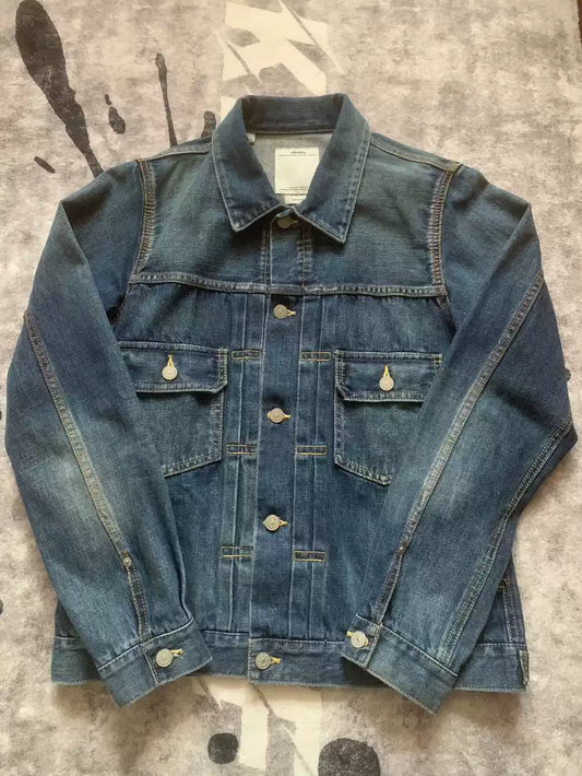 VISVIM SS 101 JKT DMGD 17AW