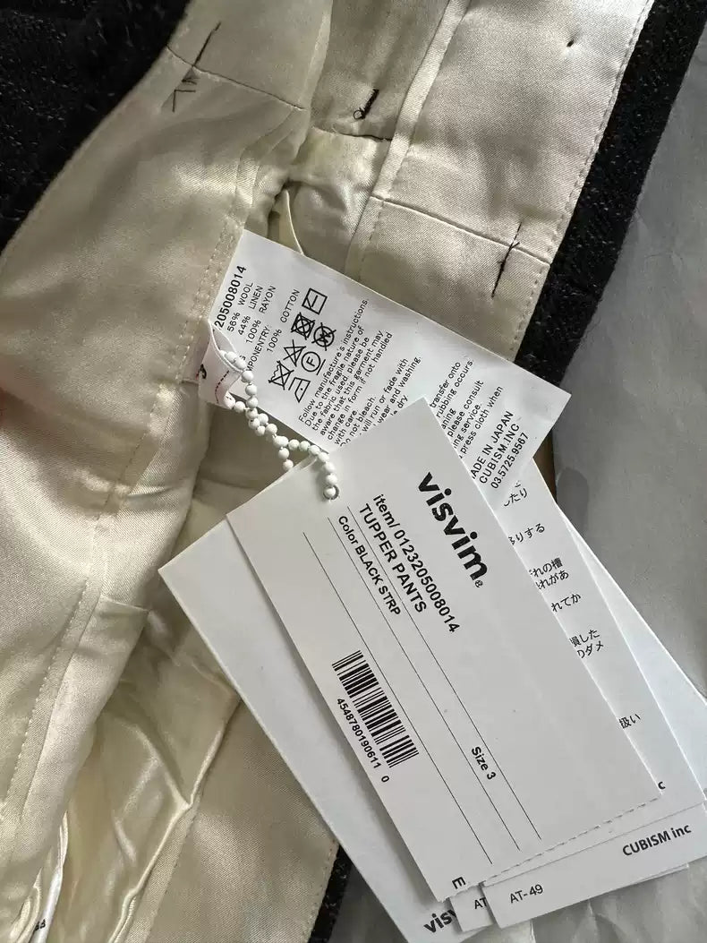 VISVIM 23AW TUPPER PANTS