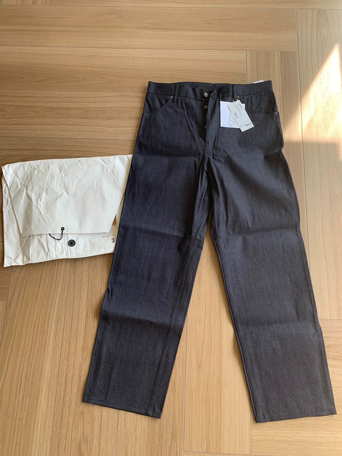 VISVIM SS HAKAMA PANTS UNWASHED