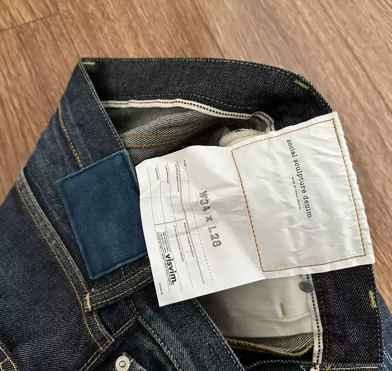 VISVIM SOCIAL SCULPTURE NON WASHED NW