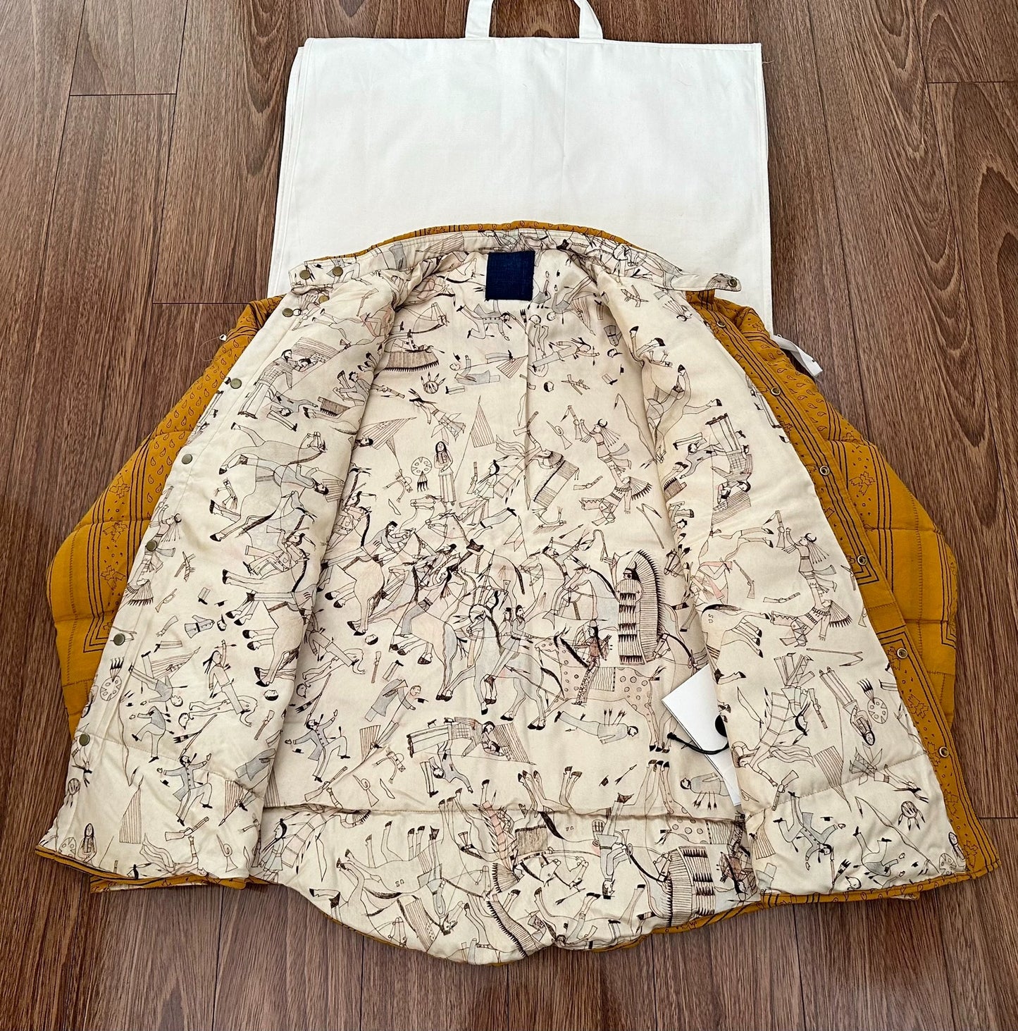 VISVIM ICT KERCHIEF DOWN JKT (N.D.)