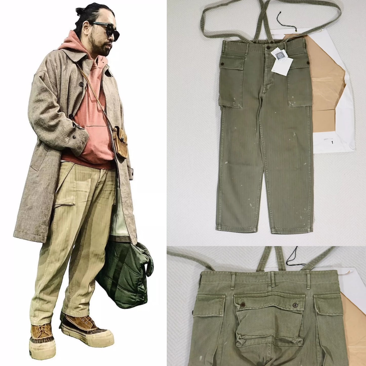 Visvim 19aw Tioga Herringbone Pants