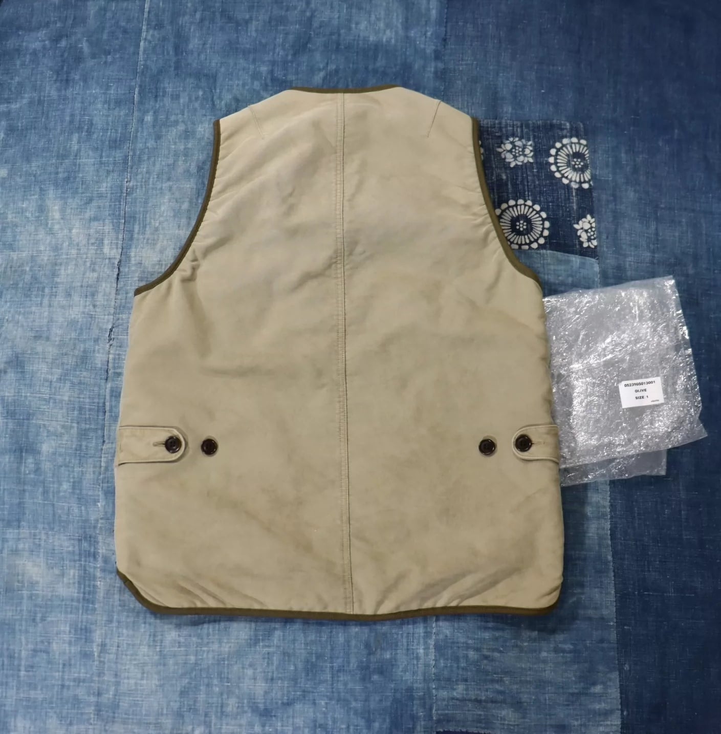 Visvim 23ss Liner Vest C/D