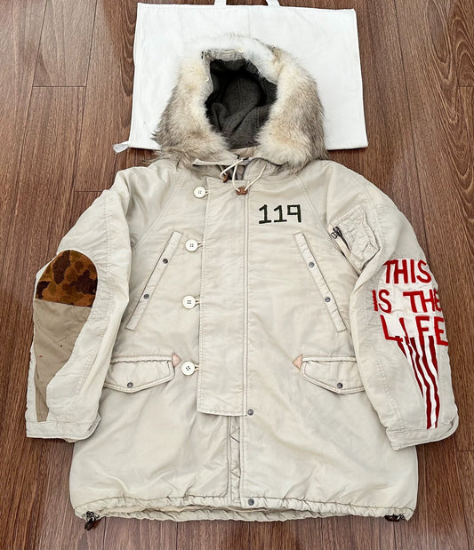 VISVIM VALDEZ COAT COLLAGE