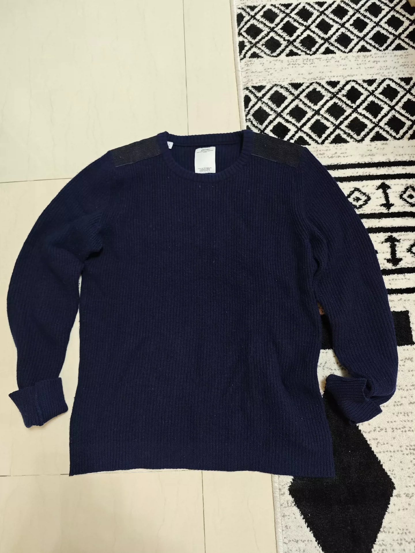 VISVIM drop sleeve sweater