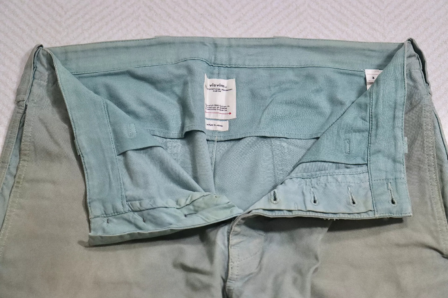 Visvim 21ss Gifford Pants Dmgd