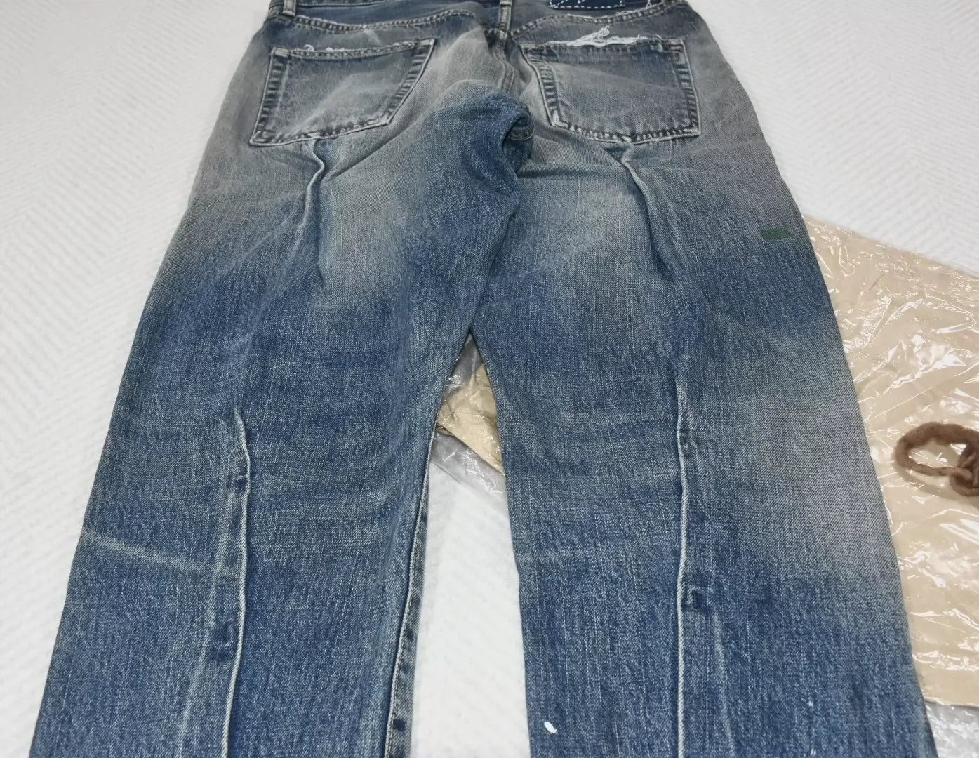 Visvim 22 ICT Journeyman Pants Tacked Crash