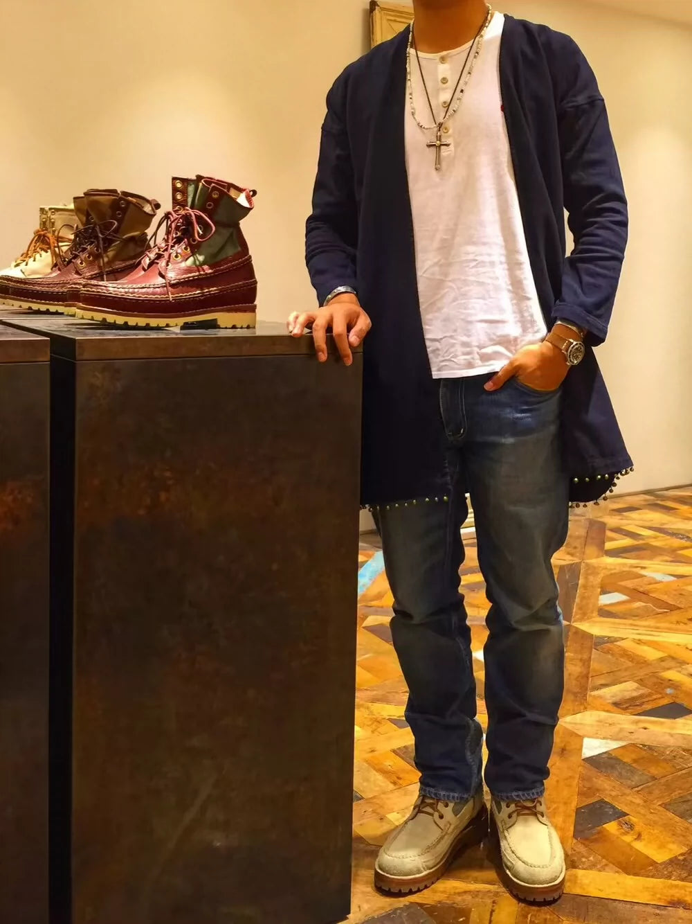 Visvim 17aw Sanjuro Coat IT?Goat?