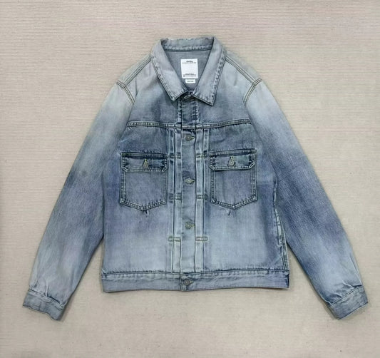 Visvim 19ss 101 Jkt D1004 Dmgd-1004