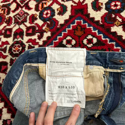 visvim 11aw 04d6 Washed jeans